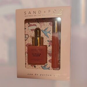 Vanilla Sugar EDP Oil Set Dropper & Rollerball | Sand + Fog